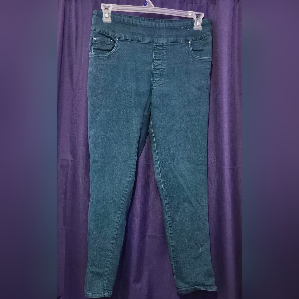 Blue Skinny Jeans with Stretch Denim